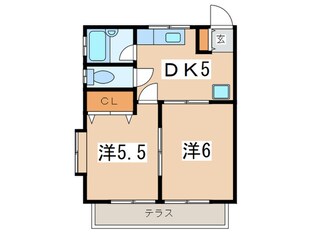 ドエルコ－ヤマの物件間取画像